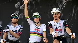 Tadej Pogačar in Brandon McNulty