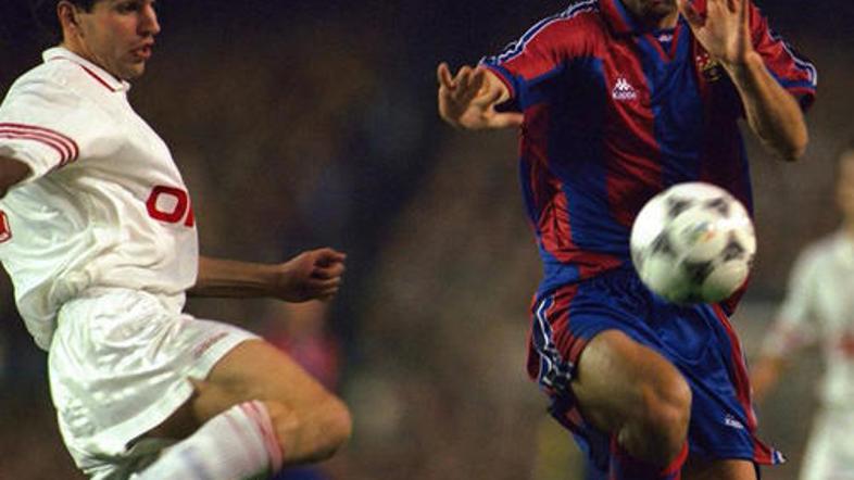 Meho Kodro je sredi devetdesetih branil barve slovite Barcelone.