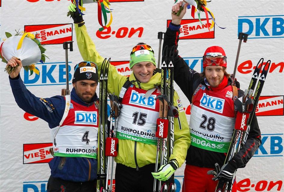 Fak Fourcade Soukup stopničke Ruhpolding svetovno prvenstvo SP biatlon