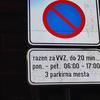 Prometni znak parkiranje
