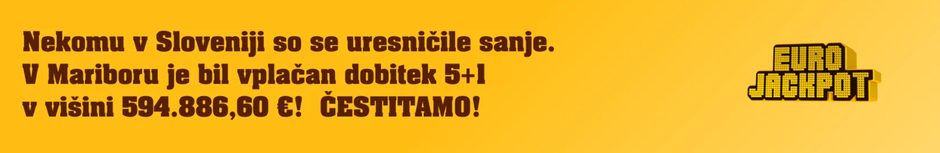 Eurojackpot | Avtor: Loterija Slovenije