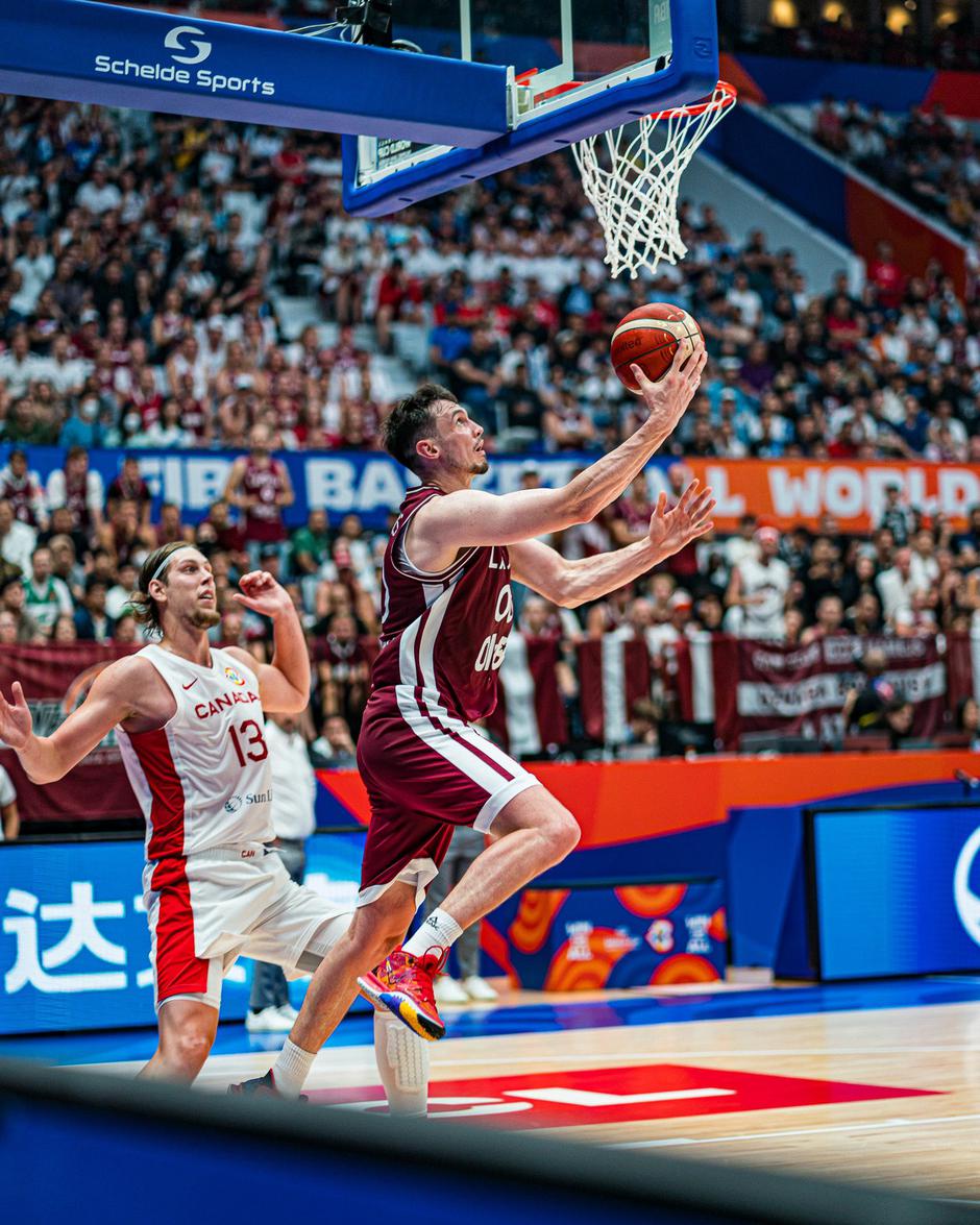 Kanada Latvija MundoBasket | Avtor: X