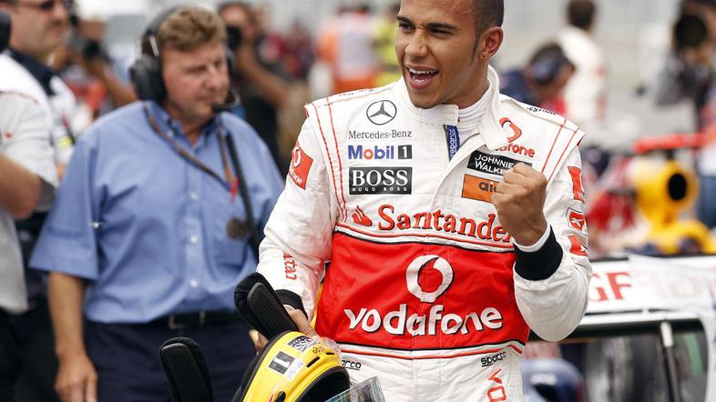 VN Kanade Montreal 2010 kvalifikacij pole Lewis Hamilton