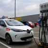 Renault zoe na reliju v Novi Gorici