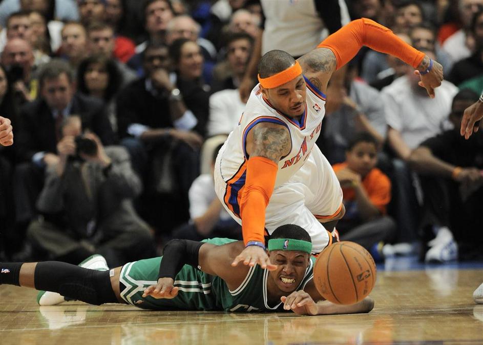 Paul Pierce in Carmelo Anthony