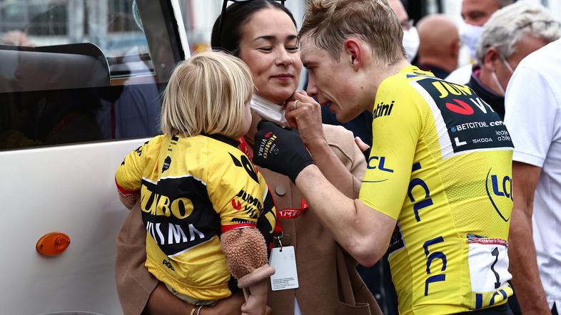 Trine Marie Hansen in Jonas Vingegaard