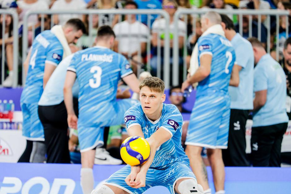 odbojka Liga Narodov Slovenija - Kanada, Nejc Najdič | Avtor: Saša Despot