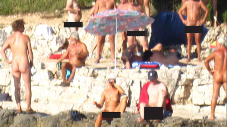 Svingerska plaža v Rovinju