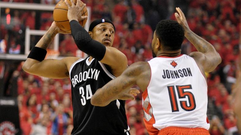 Pierce Johnson Toronto Raptors Brooklyn Nets liga NBA končnica