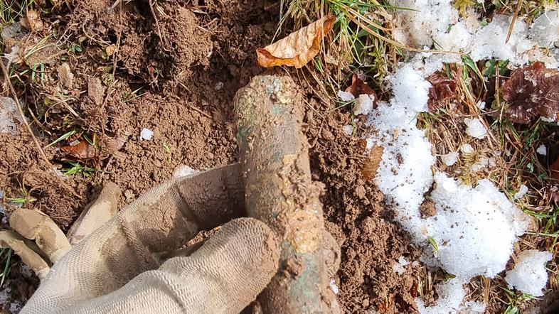 Neeksplodirana ubojna sredstva, najdbe