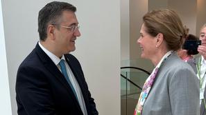 Alenka Bratušek in Apostolos Cicikostas