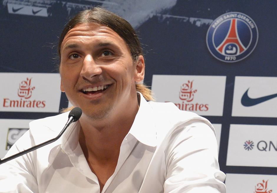 zlatan ibrahimović, PSG, predstavitev | Avtor: EPA