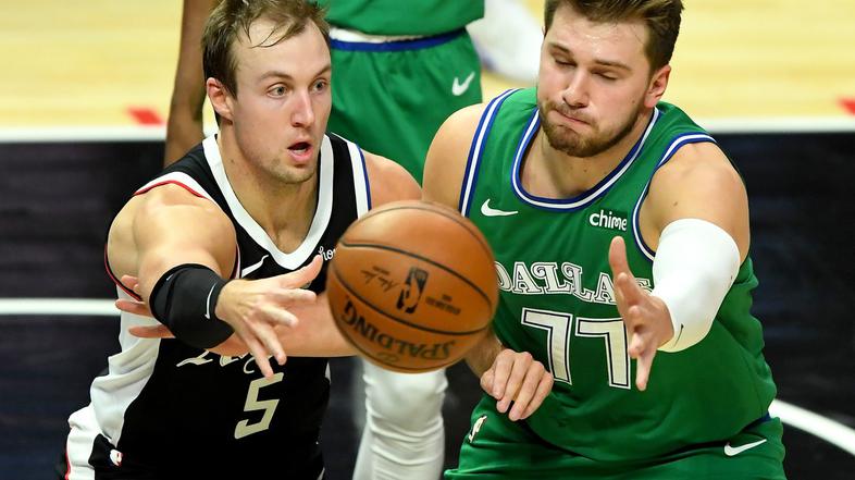 Luka Dončić Luke Kennard Clippers Mavs