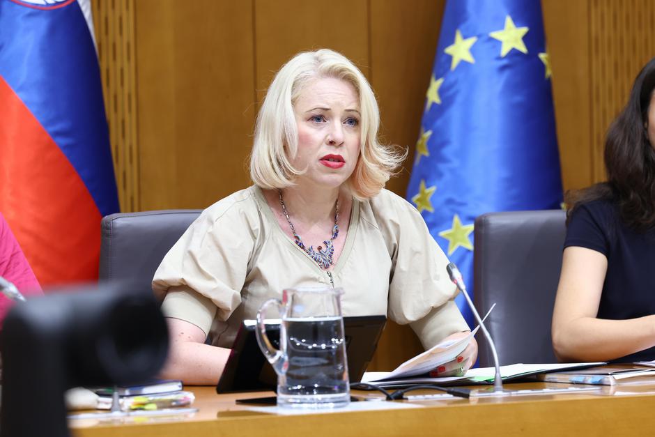 Urška klakočar Zupančič | Avtor: Matija Sušnik/DZ