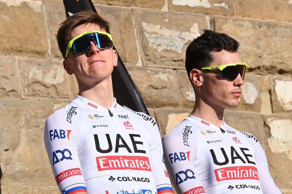 Tadej Pogačar in Juan Ayuso | Avtor: Profimedia