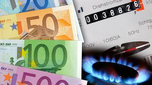 Novice: Gazprom še dodatno zapira pipico - Stroški plin