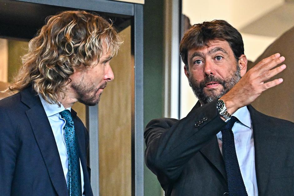 Pavel Nedved Andrea Agnelli | Avtor: Epa