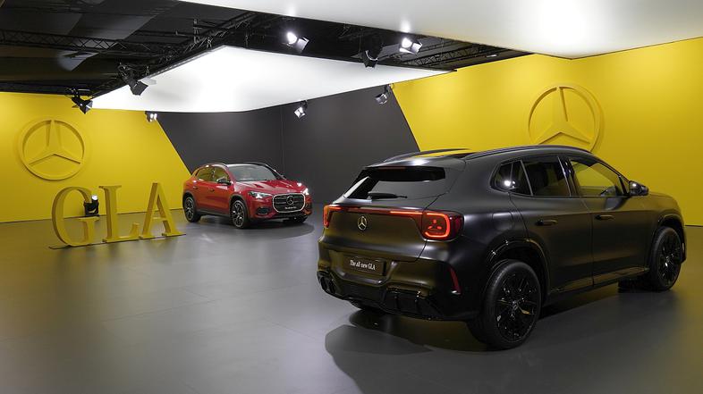 mercedes-benz GLA, statična predstavitev 2026