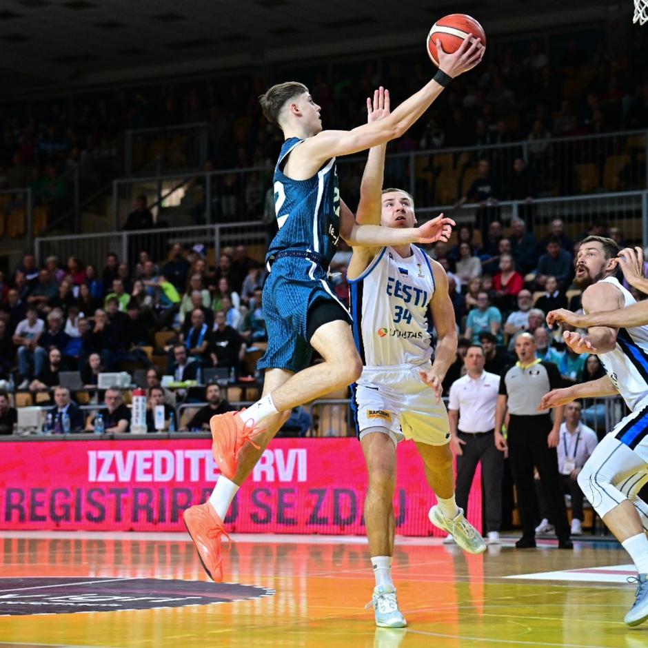 Stefan Joksimović Slovenija Estonija | Avtor: KZS/Facebook