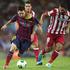 Messi Arda Turan Barcelona Atletico Madrid superpokal