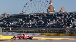 Sebastian Vettel VN Rusije kvalifikacije Soči