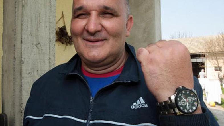 Dan po tekmi je Ivica Vranjić ponosno razkazoval uro, vredno 12 tisoč evrov.