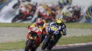 Marc Marquez, Valentino Rossi