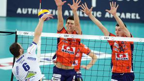 SPORT 18.01.12 Ach Volley, odbojka, Stozice, foto: Bostjan Tacol