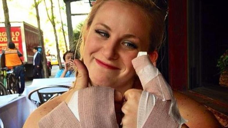 Poškodbe z blenderjem Kourtni Beebe