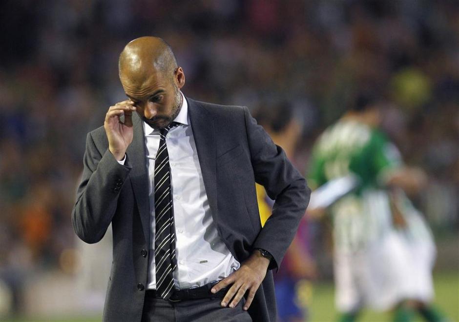 Guardiola Real Betis Barcelona Liga BBVA španska liga Španija prvenstvo | Avtor: Reuters