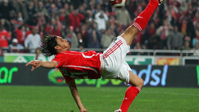 Akrobacija portugalskega napadalca Nuna Gomesa