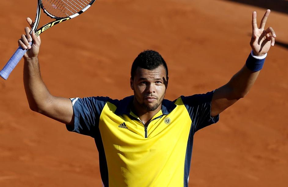 OP Francije Roland Garros Jo-Wilfried Tsonga