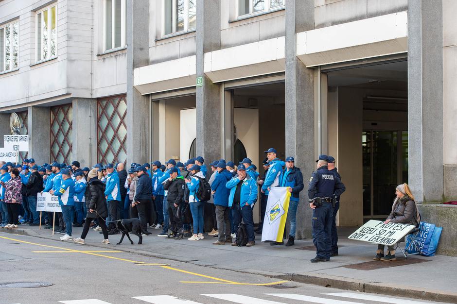 Stavka policije | Avtor: Anže Petkovšek