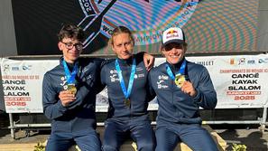 Žiga Lin Hočevar, Tjaš Velikonja in Tadej Tilinger