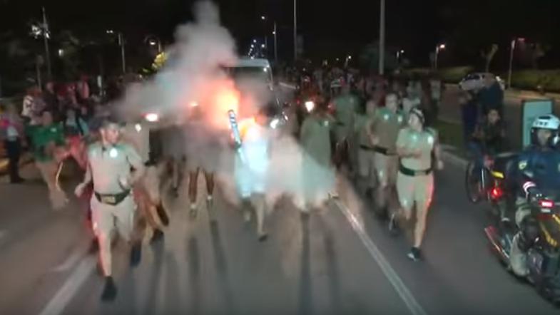 olimpijski ogenj gasilni aparat