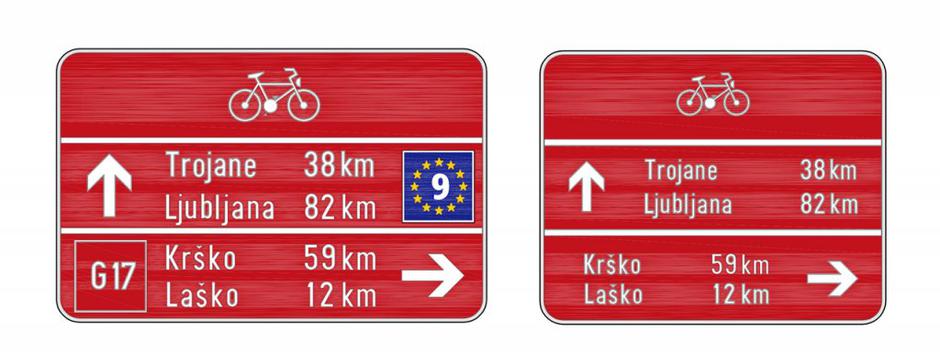 Znak  | Avtor: Ministrstvo za infrastrukturo