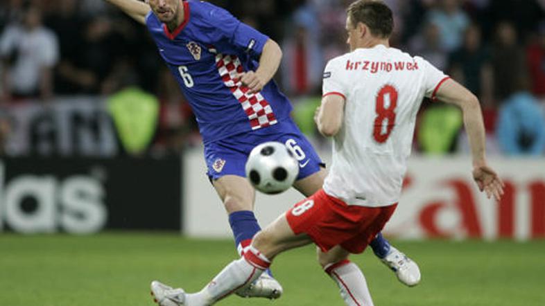 Hrvat Hrvoje Vejić v dvoboju s Poljakom Jacekom Krzynowekom