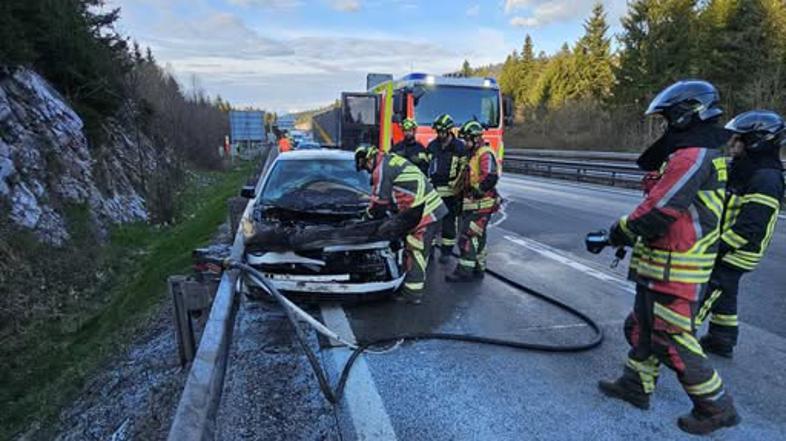 Prometna nesreča na Primorki