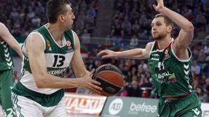 Dimitris Diamantidis Jaka Blažič Laboral Kutxa Panathinaikos Evroliga