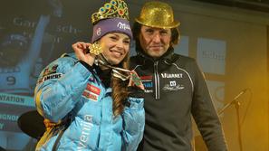 Tina Maze in Andrea Massi sta znana po svojih težko omajanih stališčih. (Foto: A