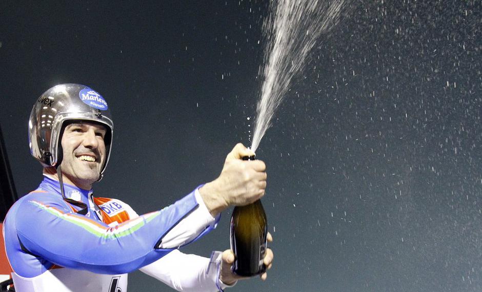 Armin Zöggeler sankanje | Avtor: Reuters