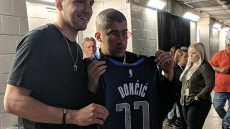 Luka Dončić, Bad Bunny