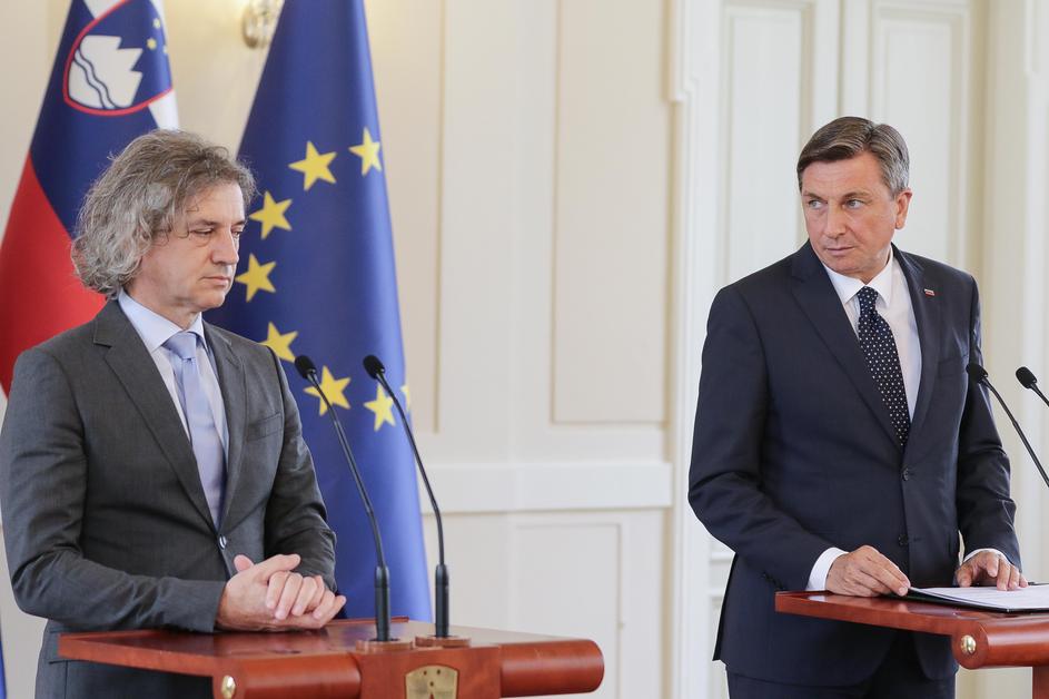 Robert Golob, Borut Pahor