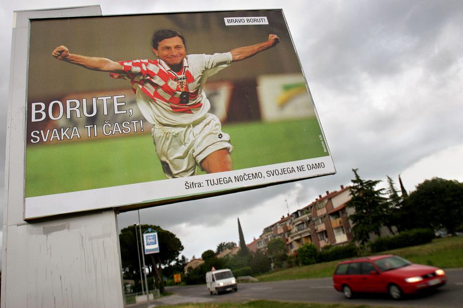 bORUT pAHOR, PLAKATI, ARBITRAŽA, NOGOMET