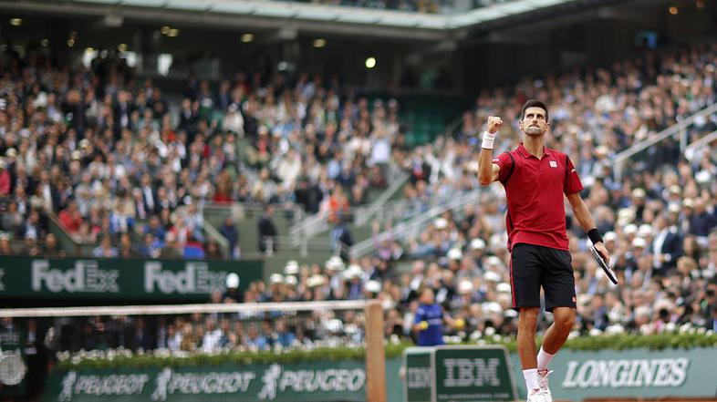 Novak Đoković OP Francije finale 2016