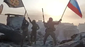 ruska zastava Bahmut