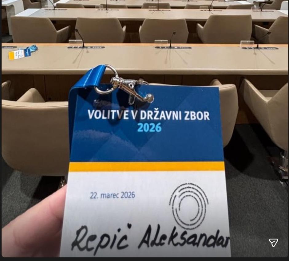 Akreditacija Repića | Avtor: Instagram