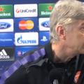 Wenger Arsenal Bayern Liga prvakov novinarska konferenca