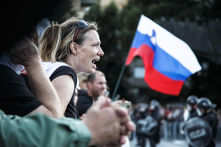 Protesti v Ljubljani