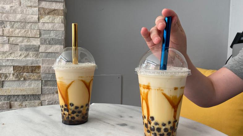 Sladka pijača bubble tea